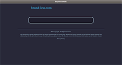 Desktop Screenshot of brand-less.com