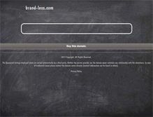 Tablet Screenshot of brand-less.com